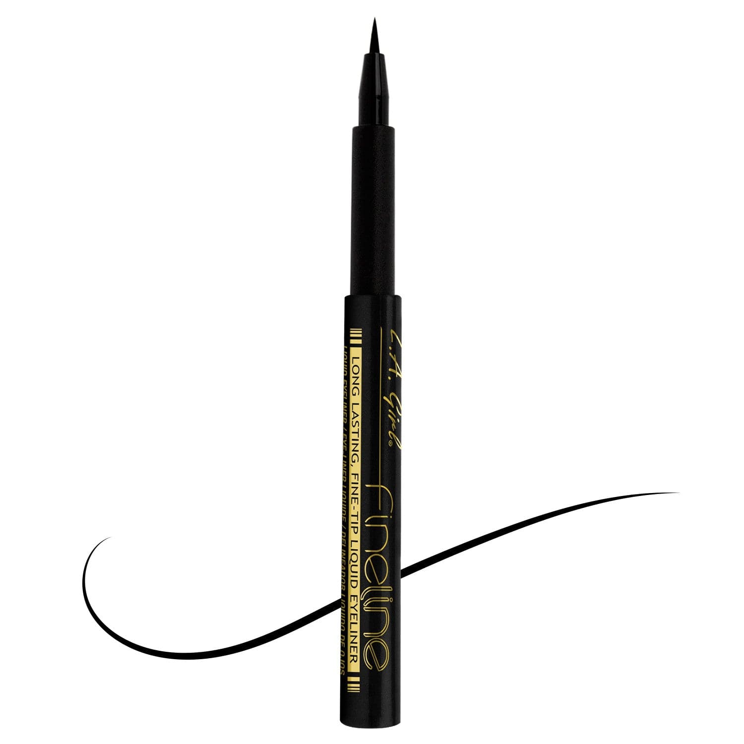 L.A. Girl Fineline GLE718 Plum eyeliner pointe fine mat
