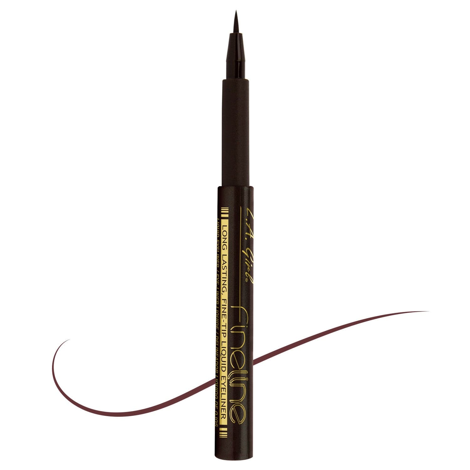 L.A. Girl Fineline GLE718 Plum eyeliner pointe fine mat