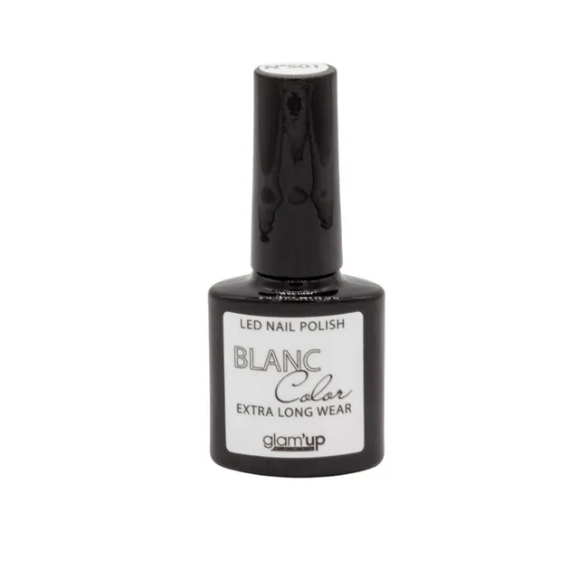 Glam'Up Les Ongles Vernis Semi-Permanent Blanc brillant 3 semaines