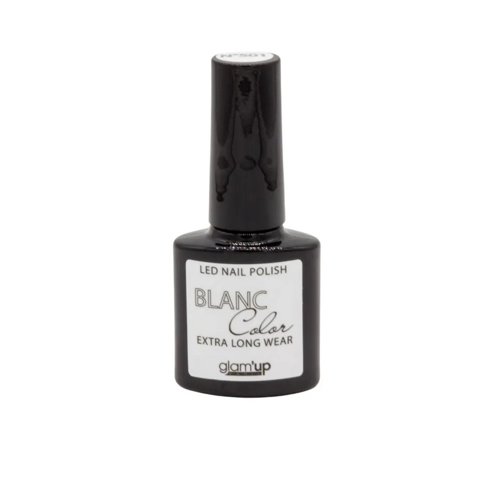 Glam'Up Les Ongles Vernis Semi-Permanent Blanc brillant 3 semaines