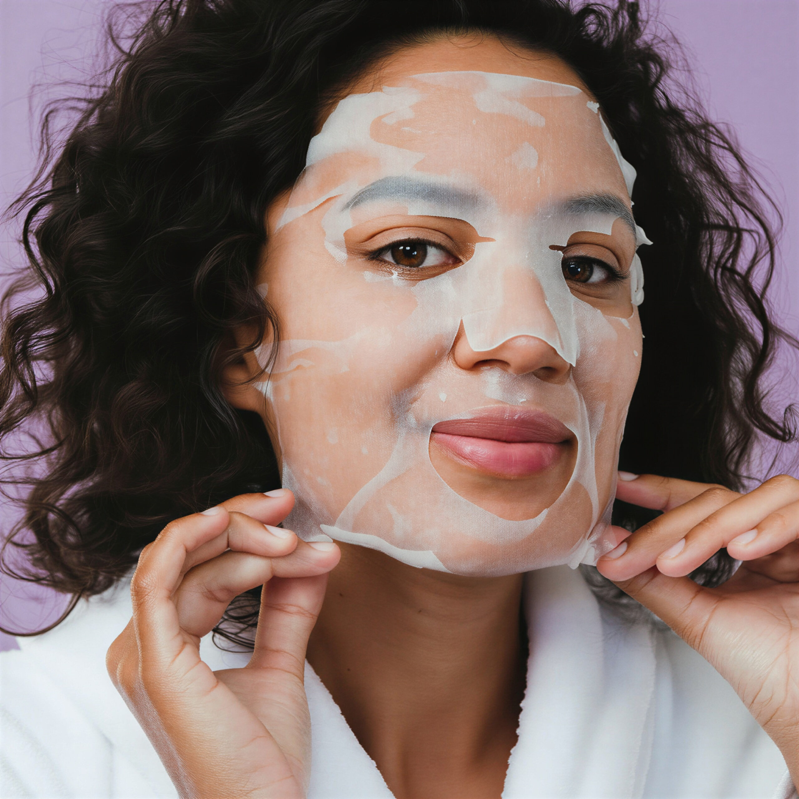 GLAM'UP Skincare Masque Tissu Forever Young Acide Hyaluronique