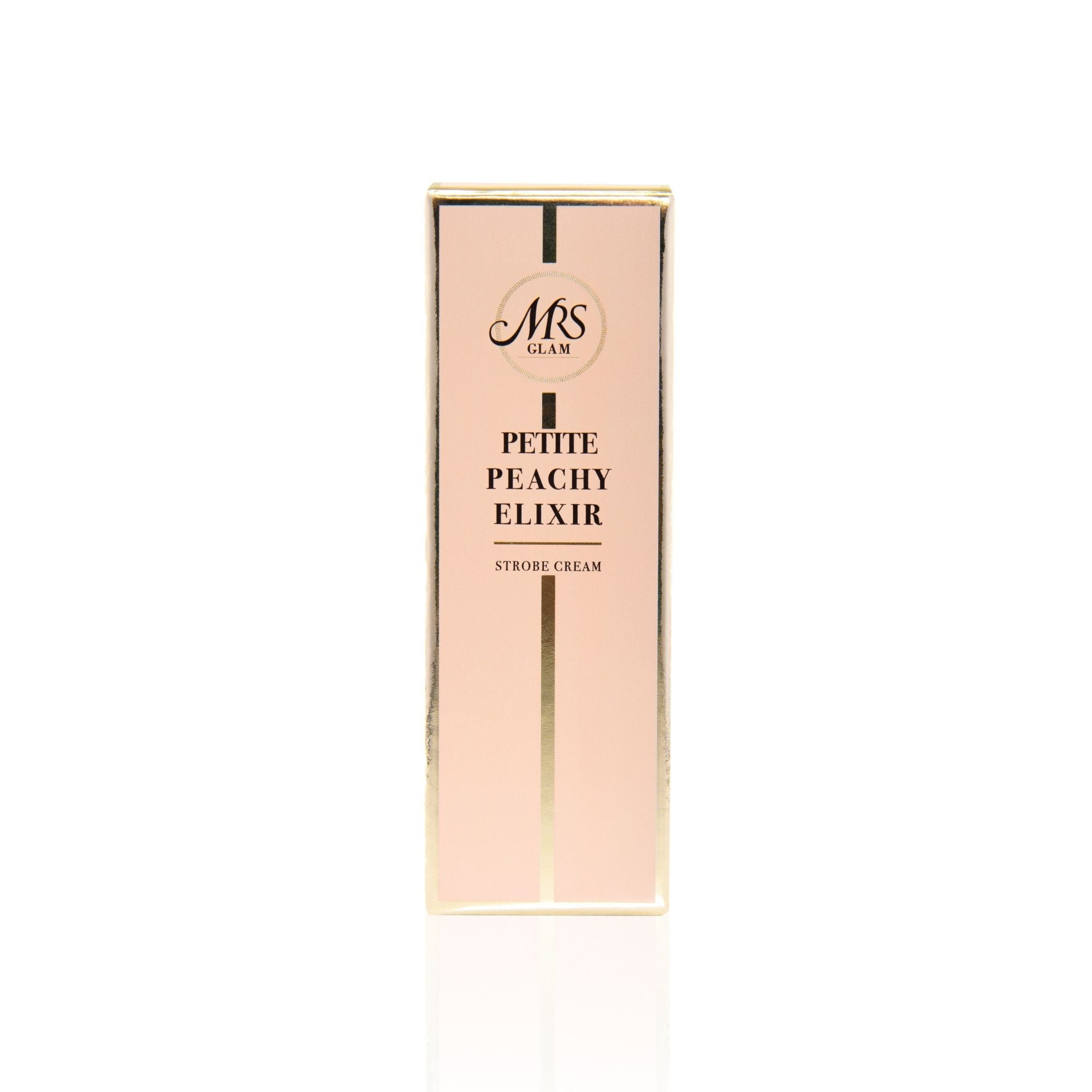 Mrs Glam Peachy Elixir crème illuminatrice visage 20 ml