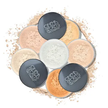 Cinema Secrets Setting Powder poudre libre coffret 6 teintes