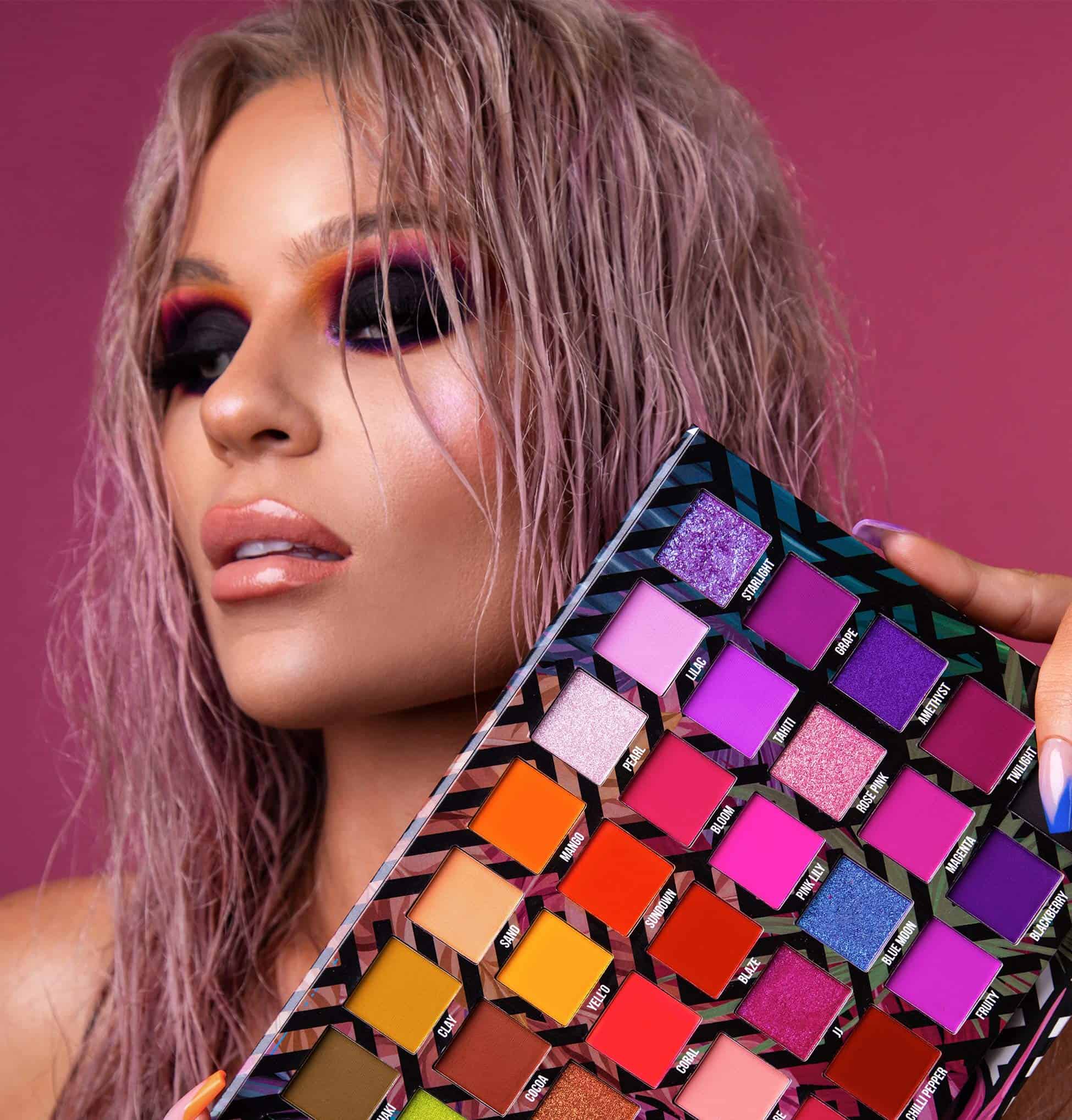 BPerfect Carnival III Love Tahiti palette yeux 31 fards