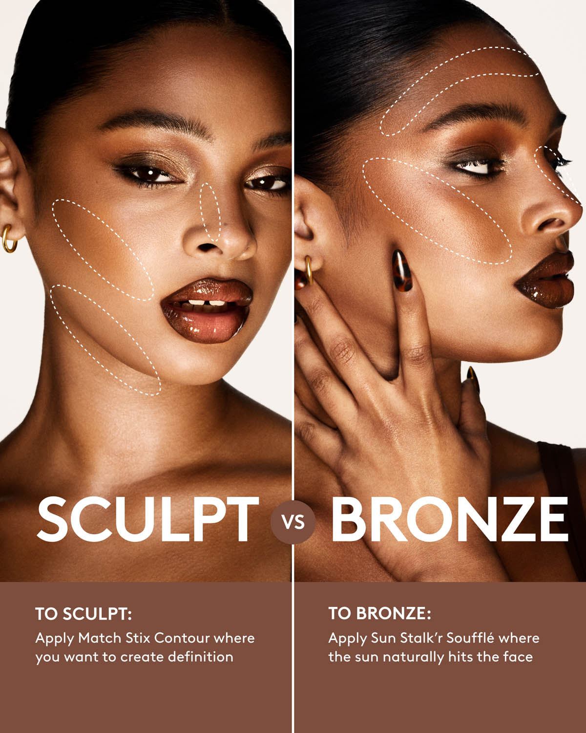 Fenty Beauty Blurred + Bronzed Duo skin tint + bronzer teint naturel