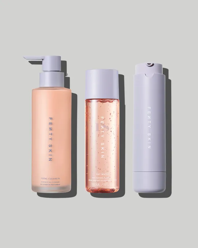 Fenty Beauty Start'rs Bundle 3 soins visage hydratant nettoyage SPF