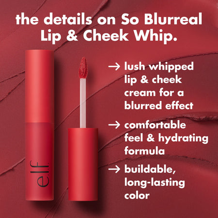 E.L.F. So Blurreal blush crème lèvres et joues mousse