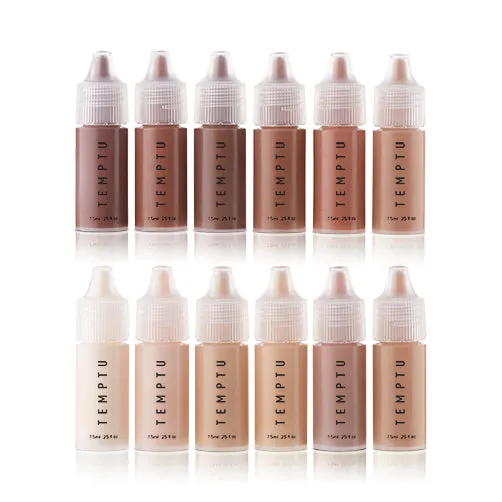 TEMPTU S/B Foundation Starter Set fond de teint airbrush 12 teintes silicone