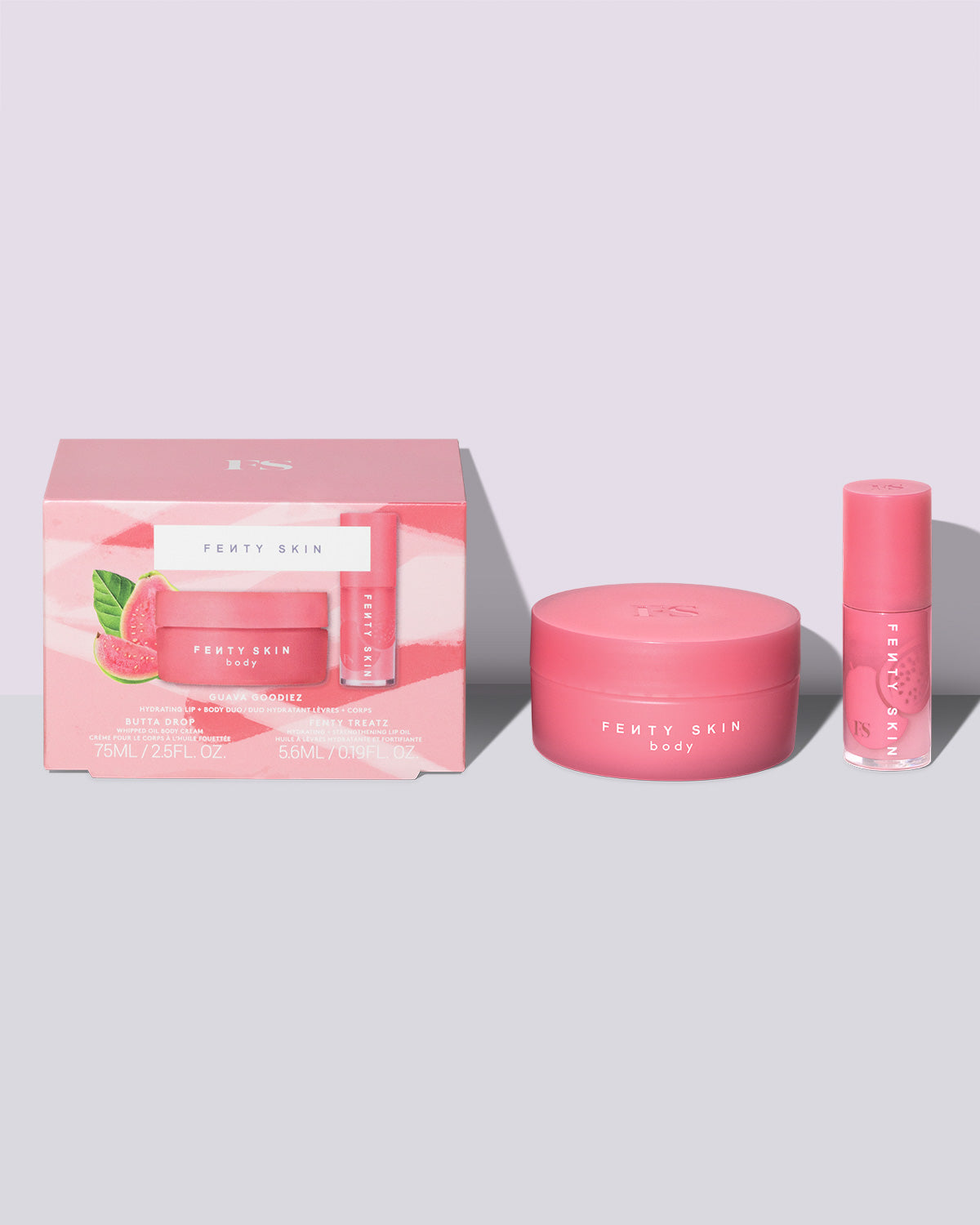Fenty Beauty Sets+Bundles Guava Goodiez Duo Lèvres Corps Goyave