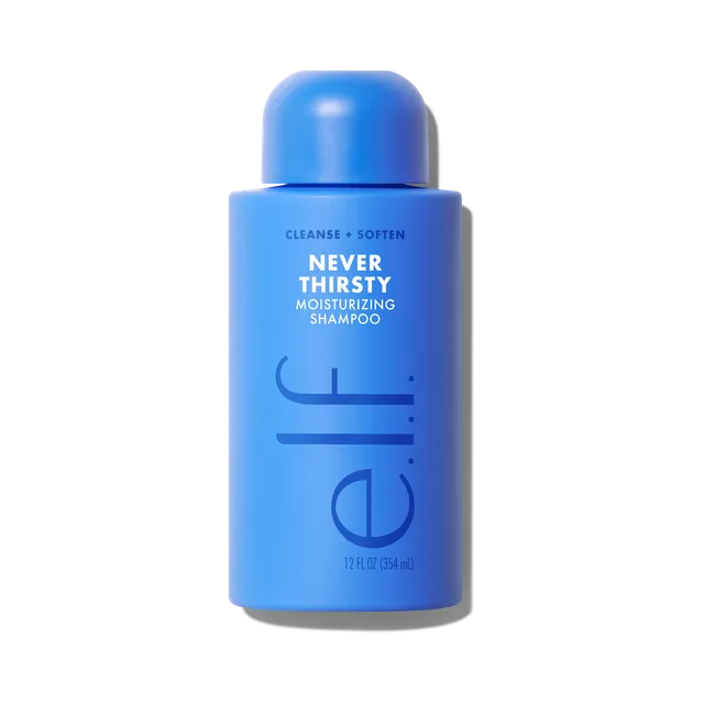 e.l.f. Never Thirsty shampoing hydratant cheveux
