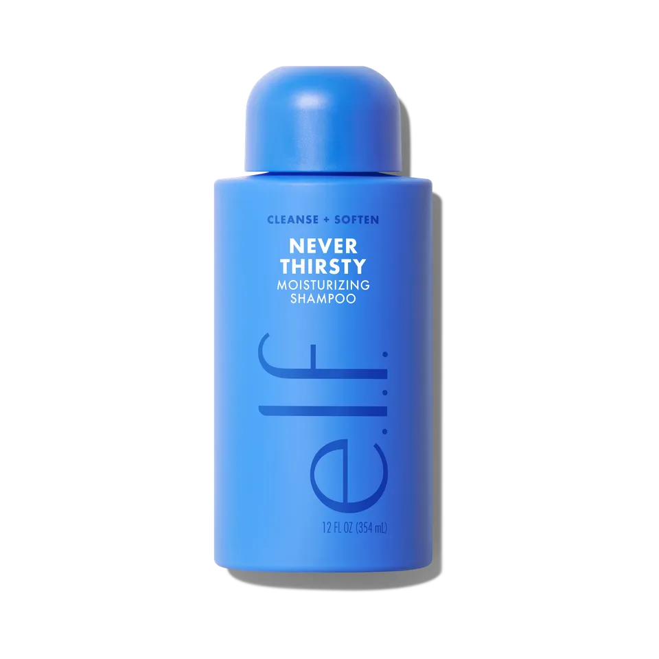 e.l.f. Never Thirsty shampoing hydratant cheveux