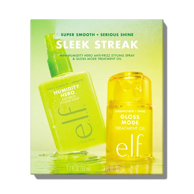 e.l.f. Hair Sleek Streak kit soin cheveux brillance
