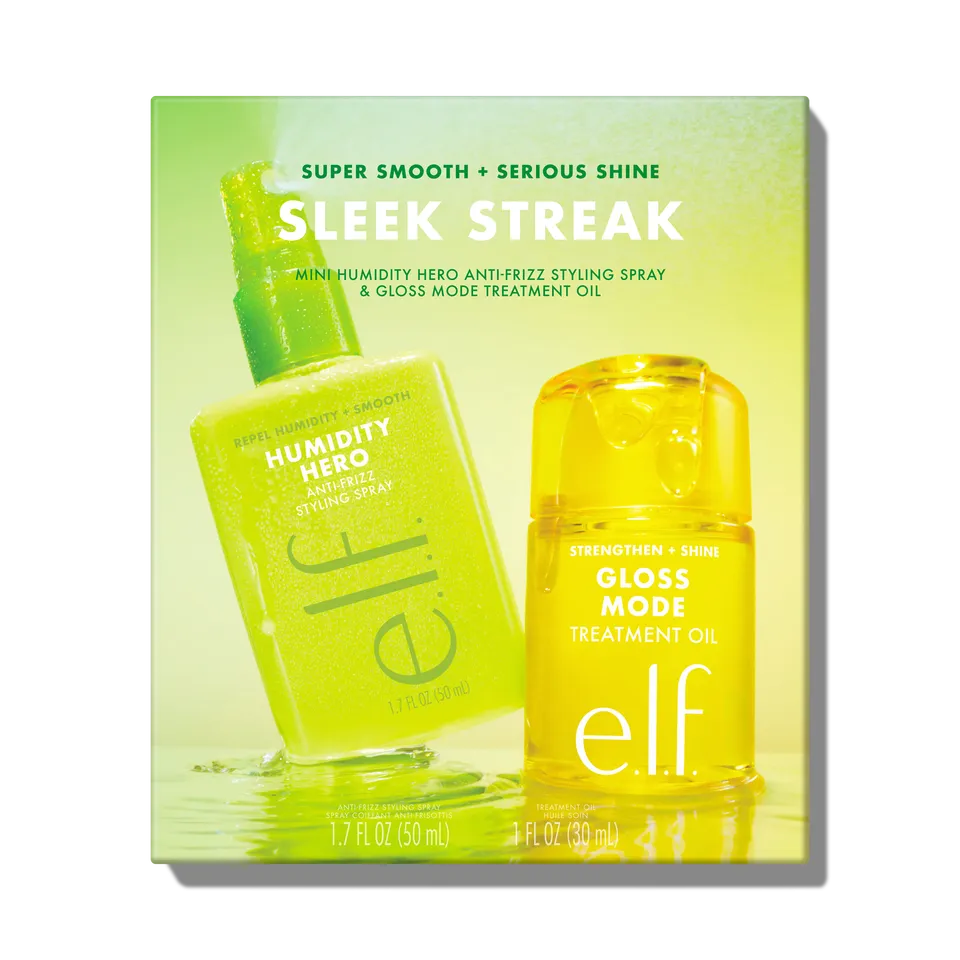 e.l.f. Hair Sleek Streak kit soin cheveux brillance