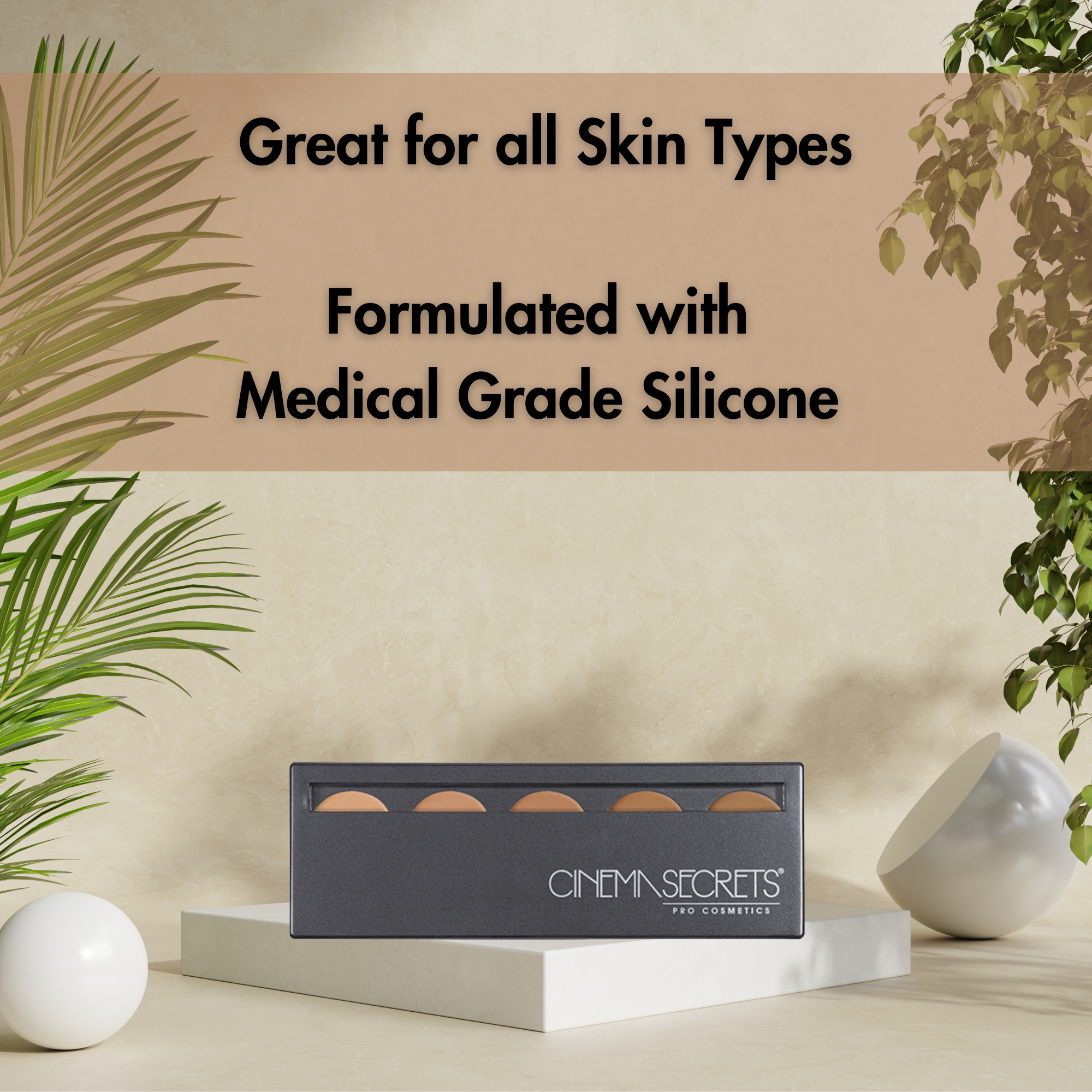 Cinema Secrets Ultimate Foundations palette fond de teint 400 medium pêche