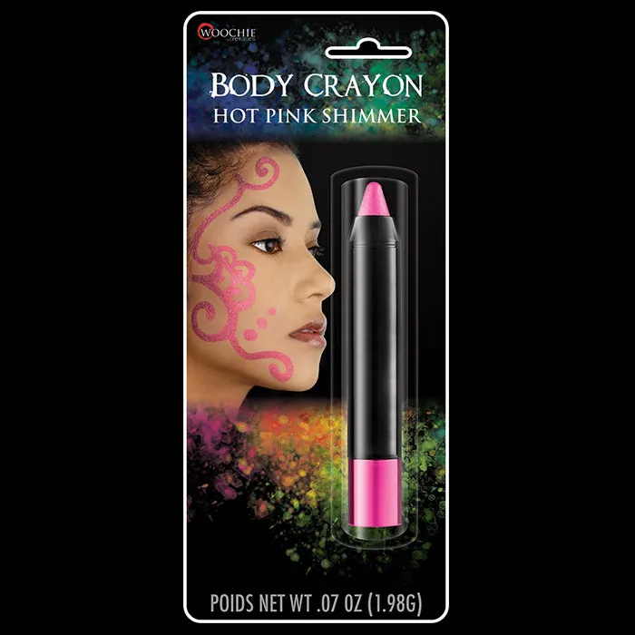 Cinema Secrets Woochie Hot Pink crayon corps shimmer