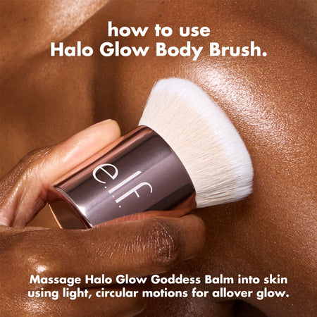 E.L.F Face Halo Glow Goddess Body Balm & Brush Duo baume lumineux