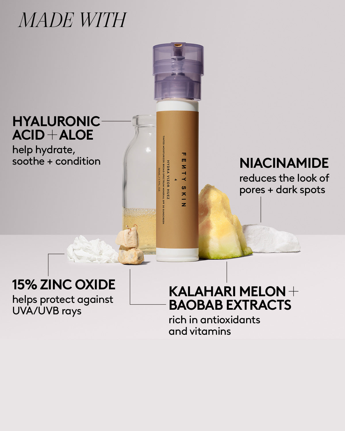 Fenty Beauty Hydra Vizor Huez crème teintée teinte 10 50 ml SPF30