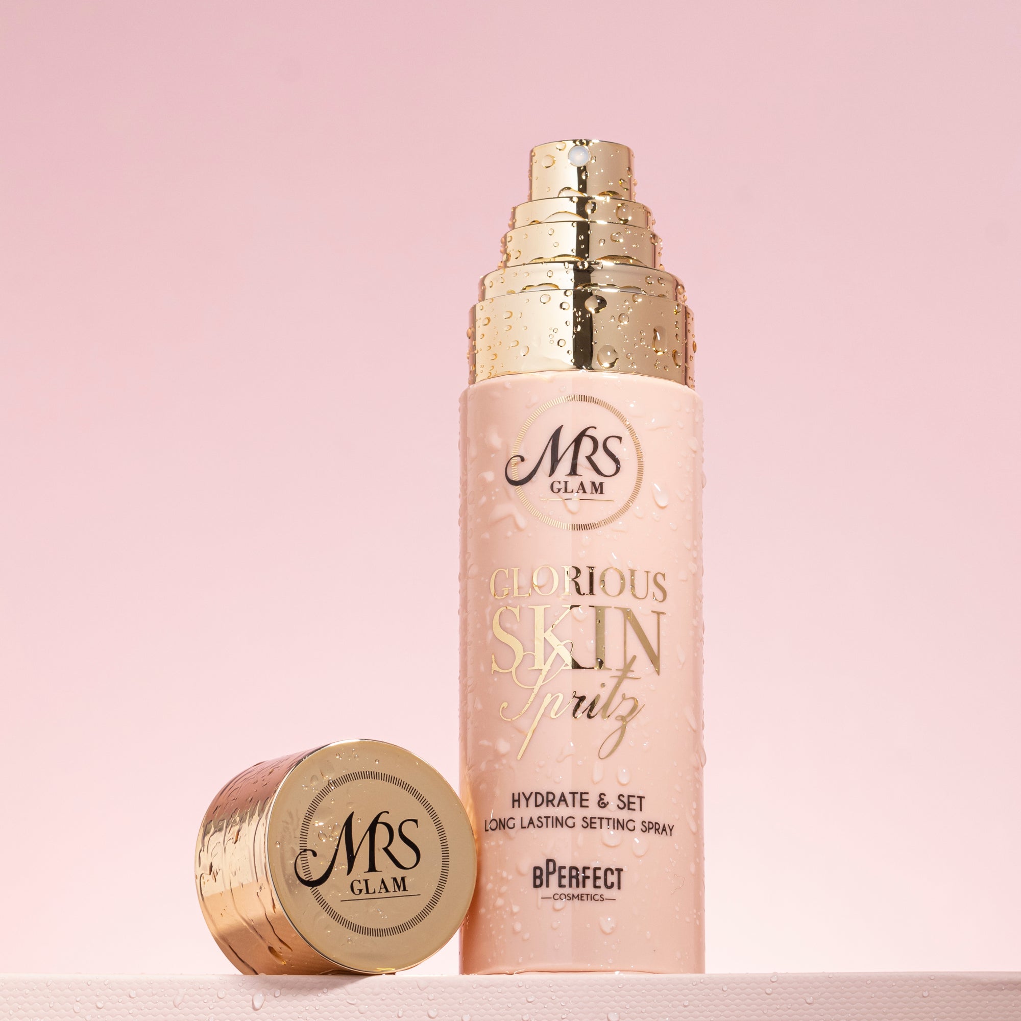 Be Perfect Mrs Glam Glorious Skin Spritz spray fixateur 100 ml vitamine E