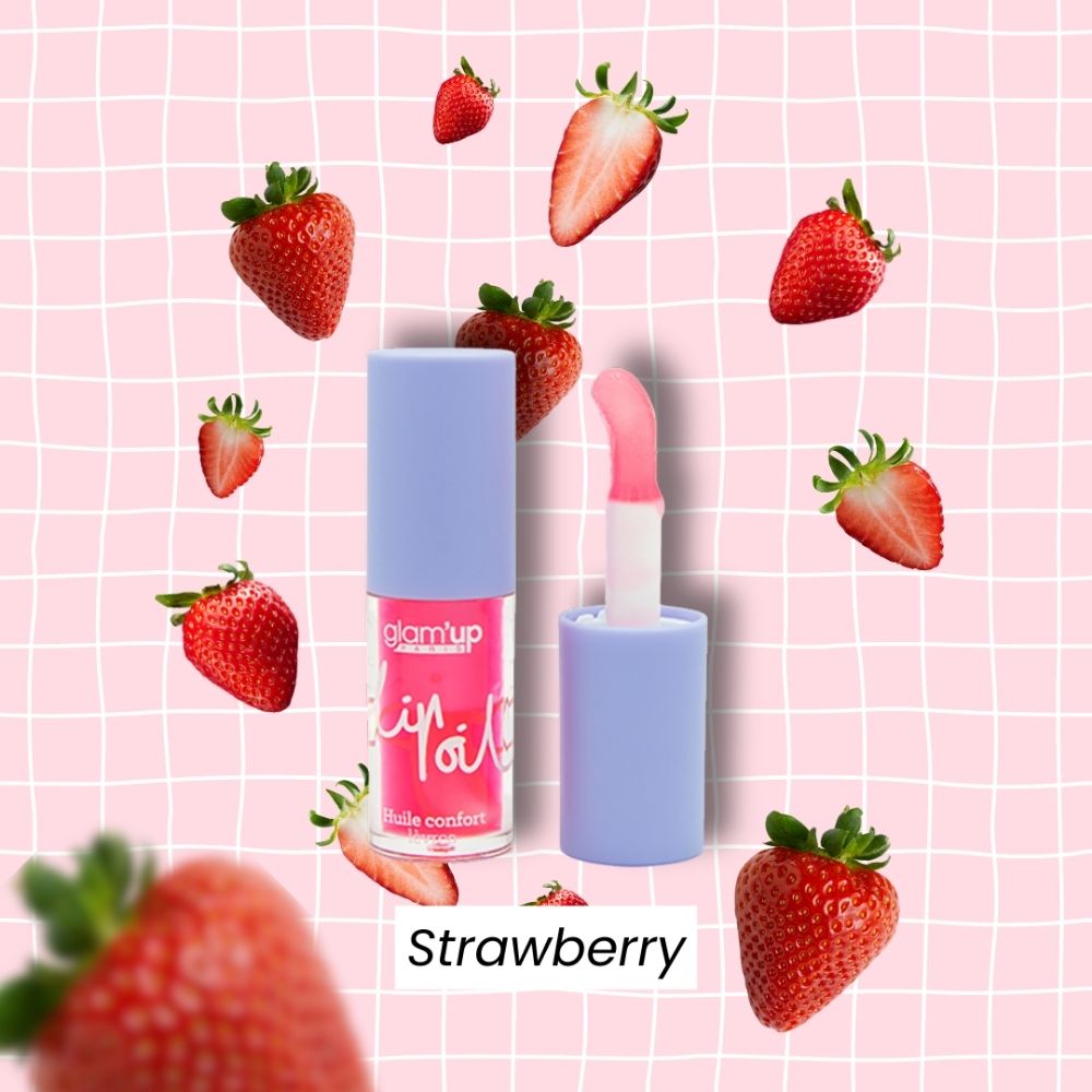 GLAM'UP Les Lèvres Lip Oil Cherry N°3 huile brillant