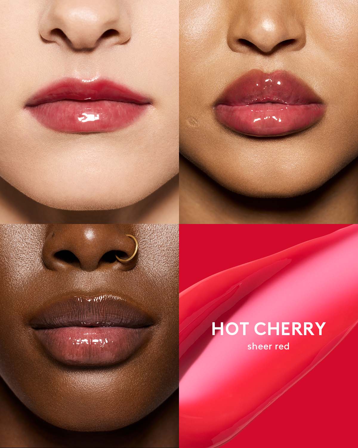 Fenty Beauty Gloss Bomb Heat Luminizer Gloss Hot Cherry 9 mL repulpant