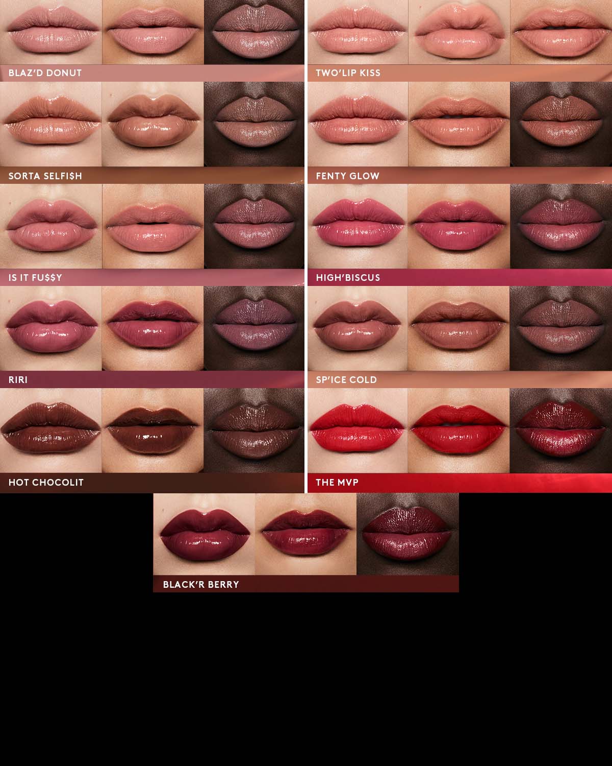 Fenty Beauty Gloss Bomb Stix gloss Hot Chocolit bordeaux 3,6 g