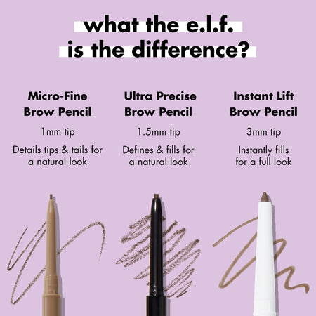 e.l.f. Micro-Fine Brow Pencil crayon sourcils blond waterproof