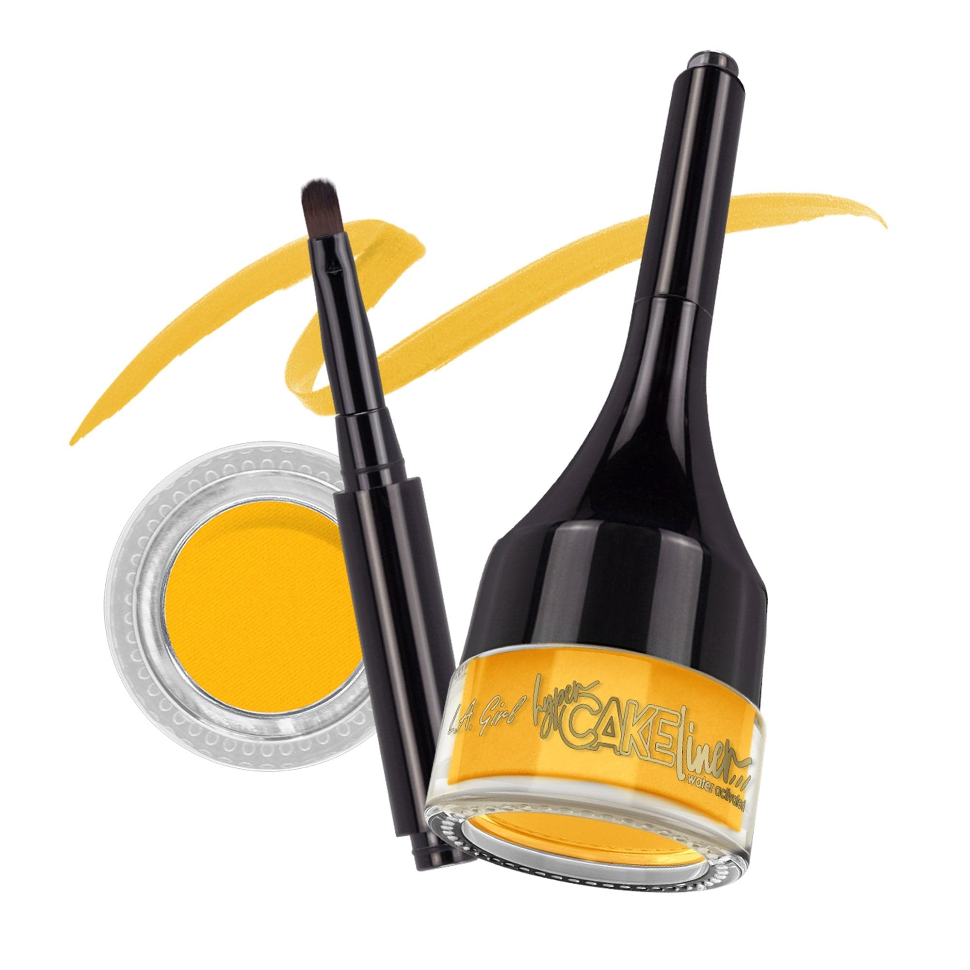 L.A. Girl Eyeliner Hyper Cake liner yeux Smoked Out Black GPP21