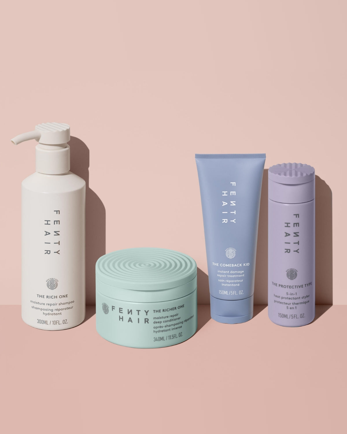 Fenty Sets Maintenance Crew coffret cheveux hydratant taille réelle