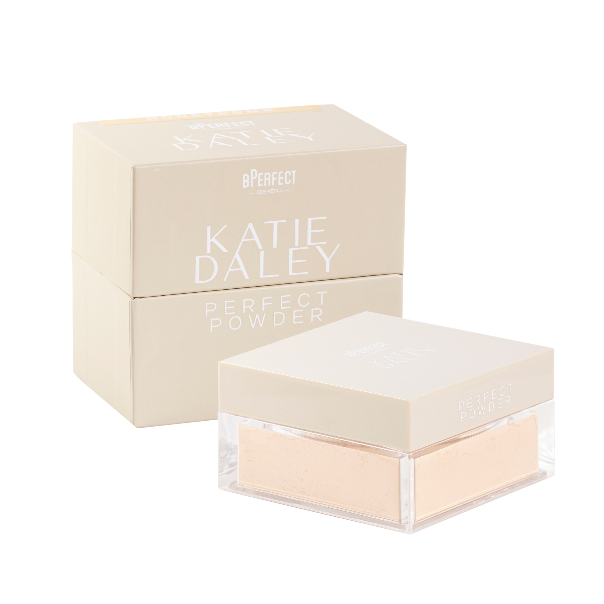 BPerfect x Katie Daley duo poudre Vanilla et éponge