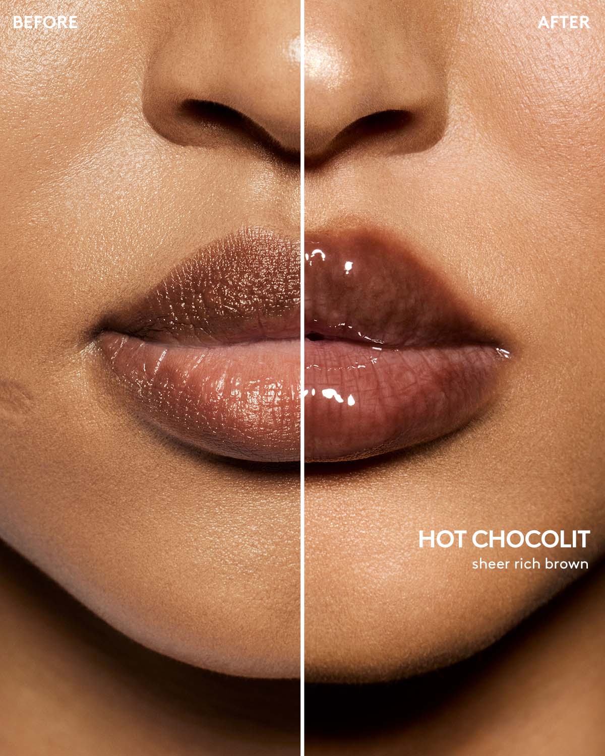 Fenty Beauty Gloss Bomb Heat Luminizer Gloss Hot Chocolit 9 mL repulpant