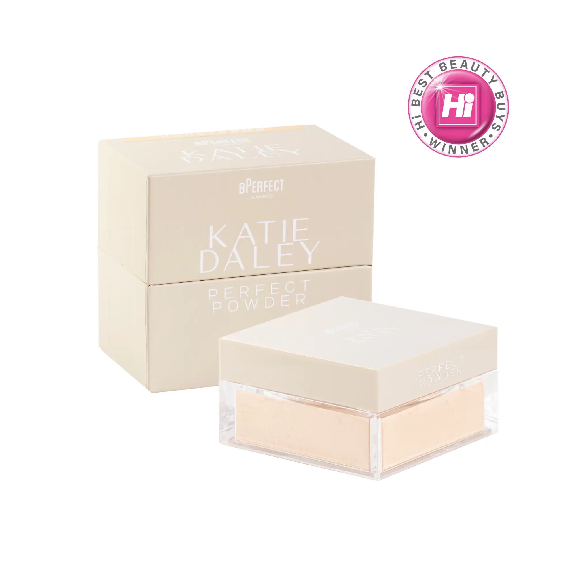 BPerfect Katie Daley Perfect Powder poudre visage Vanilla 15g mate