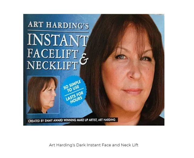 Cinema Secrets Art Harding kit lift visage cou dark