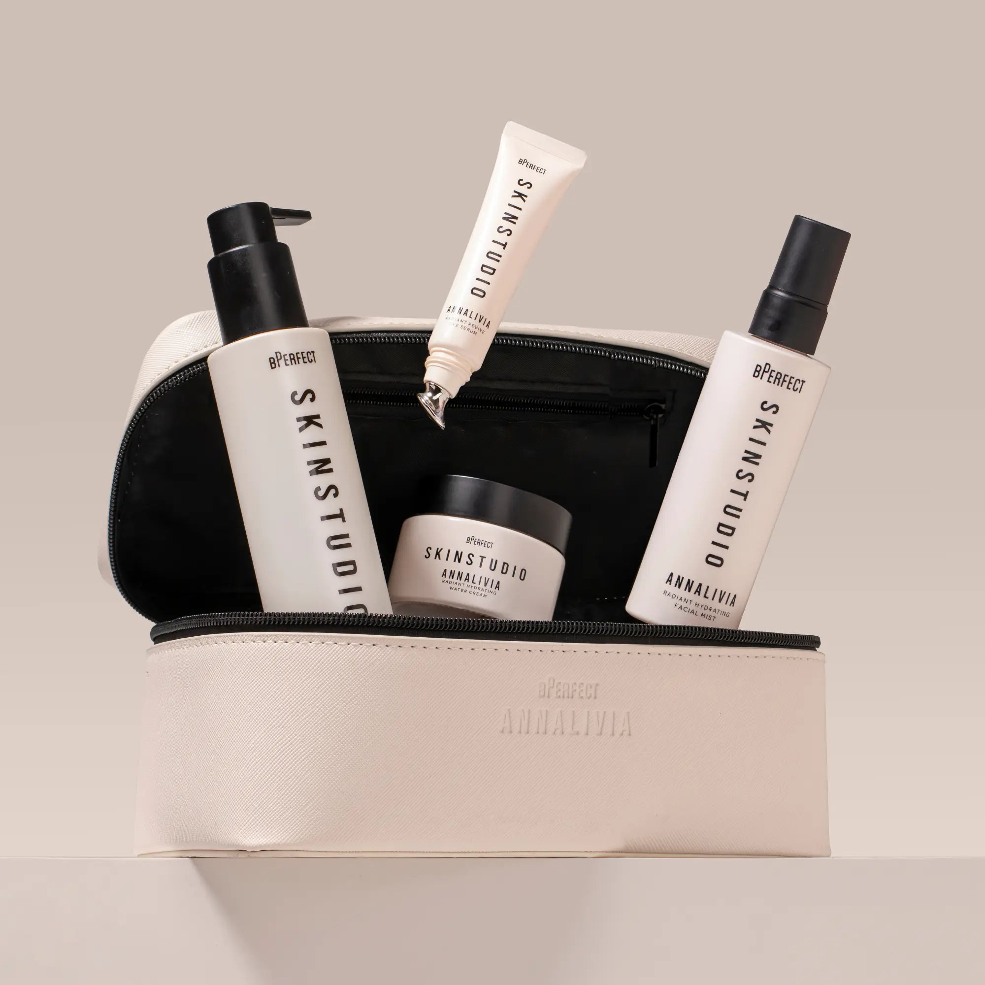 BPerfect Skin Studio Trousse Maquillage Annalivia Simili Cuir