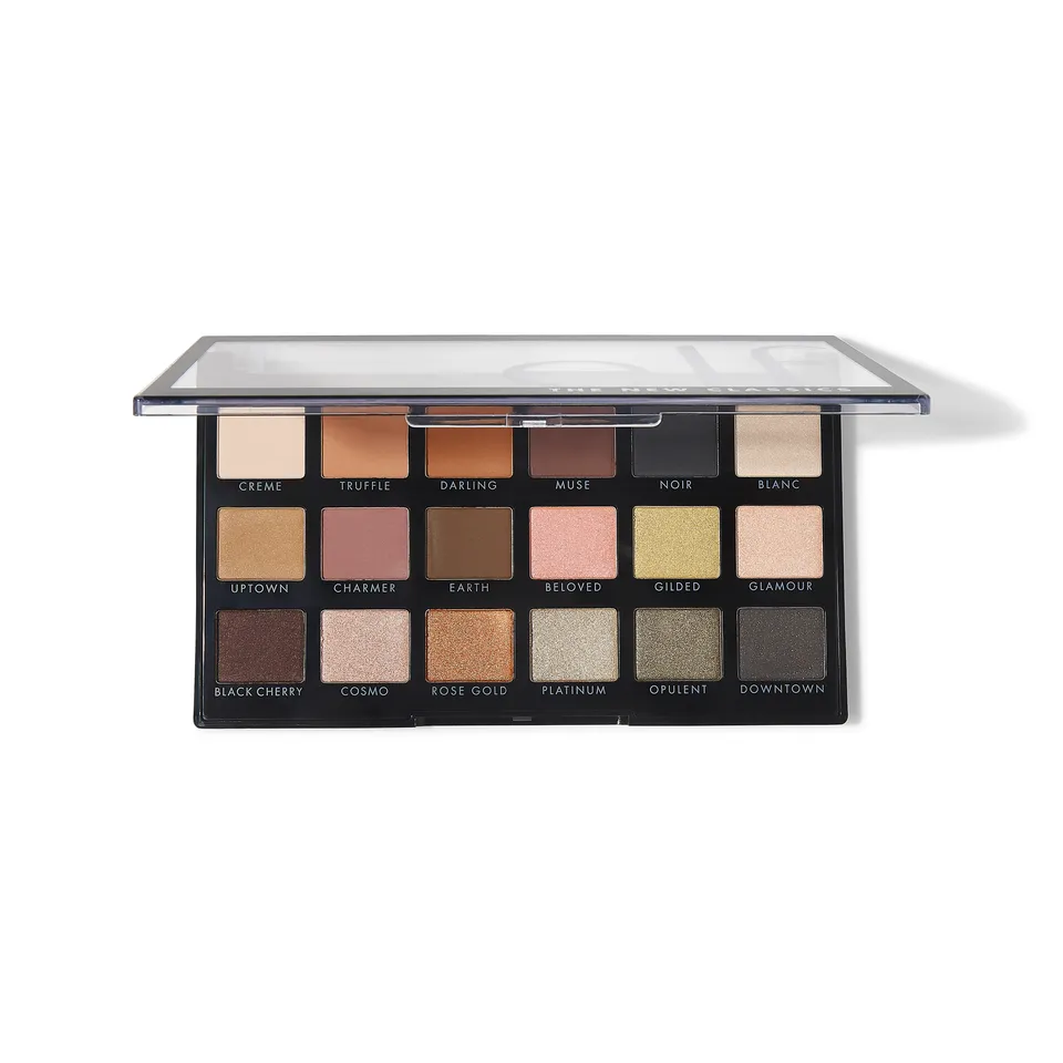 e.l.f. Eyes New Classics palette yeux 18 fards neutres mat satiné