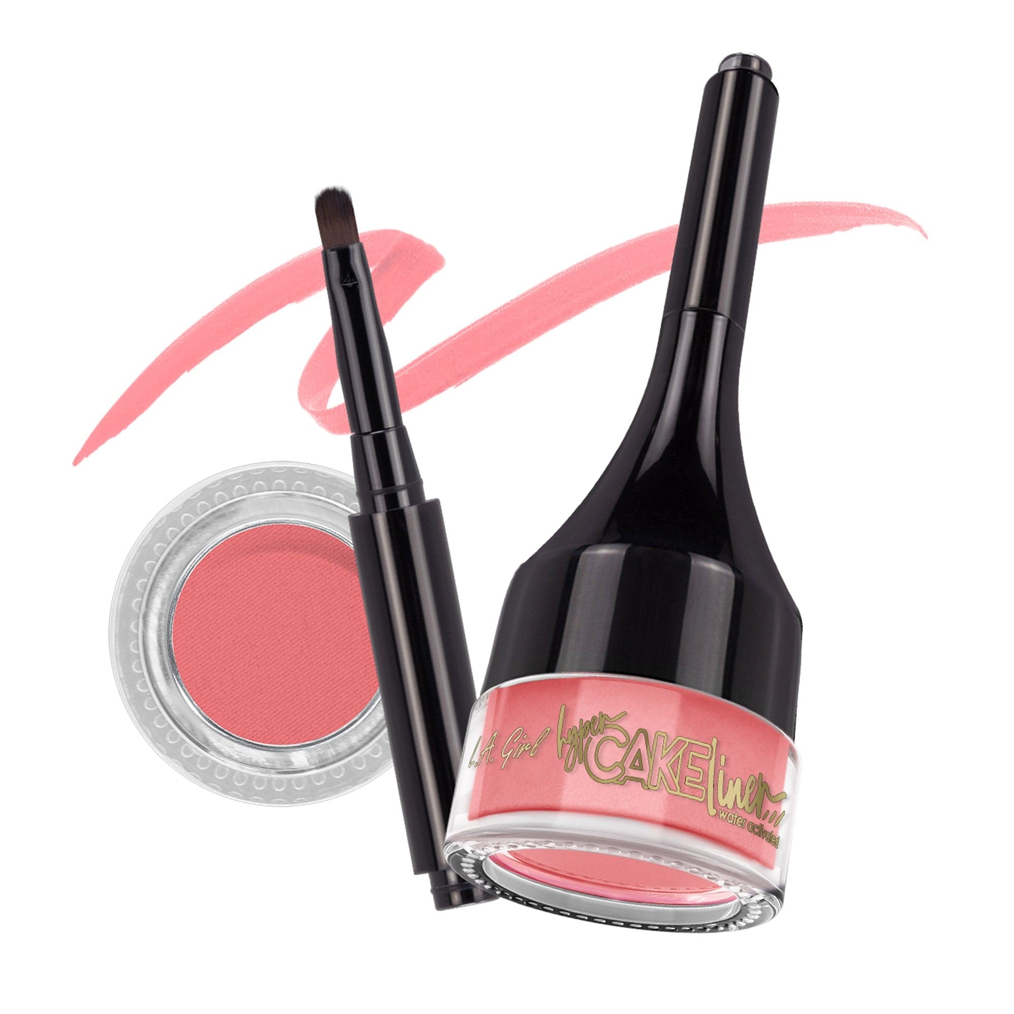 L.A. Girl Eyeliner Hyper Cake liner yeux Smoked Out Black GPP21