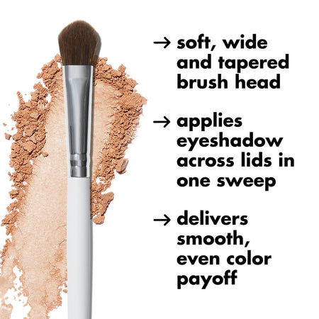 E.L.F Brushes & Tools Wide Tapered Eyeshadow Brush pinceau vegan