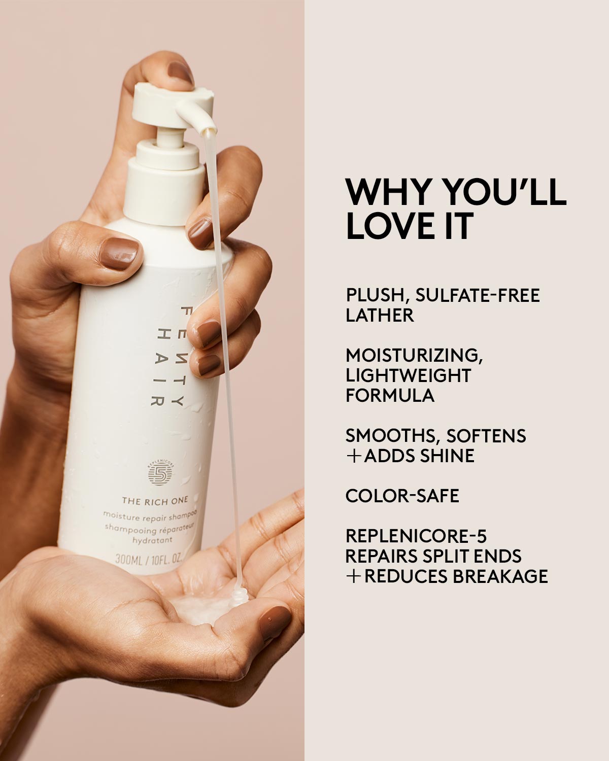 Fenty Beauty The Rich One Shampooing Hydratant réparateur