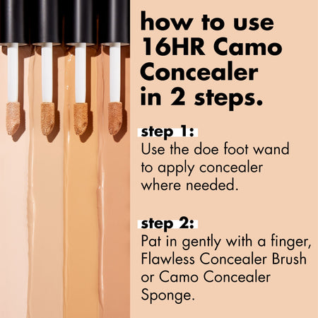 e.l.f. Face 16HR Camo Concealer anticerne mat couvrance totale