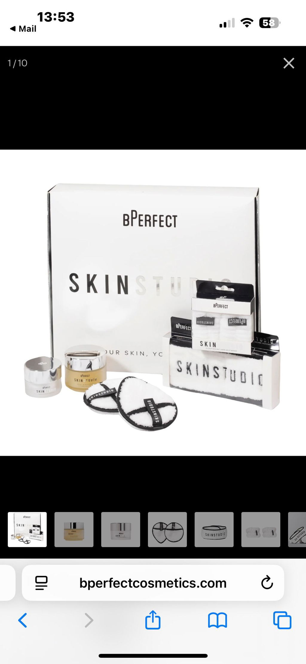BPerfect Skin Studio Baume Démaquillant Reset Recharge 90g