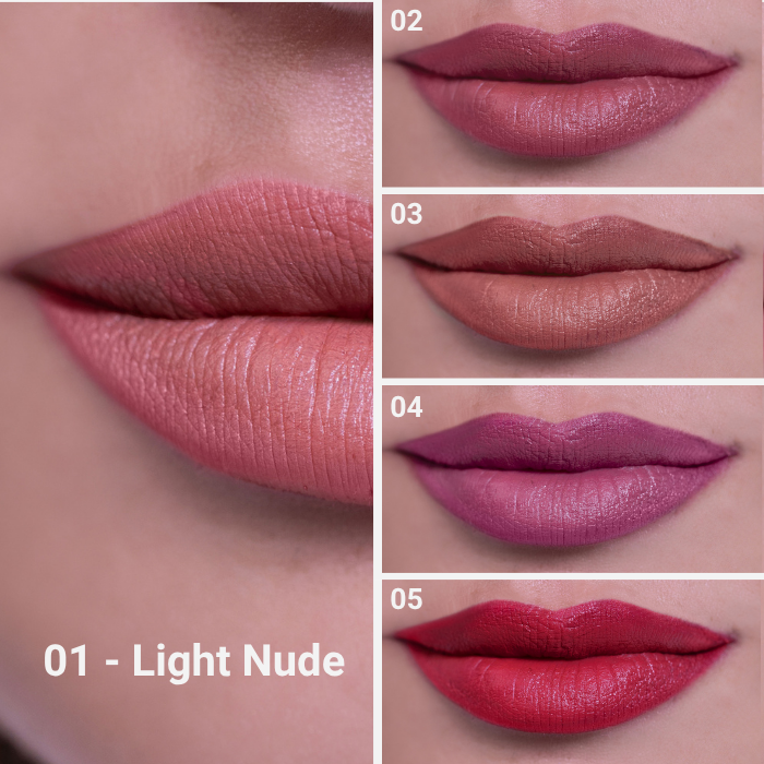 Etoile by Rougj Rouge à Lèvres Crémeux 01 Light Nude