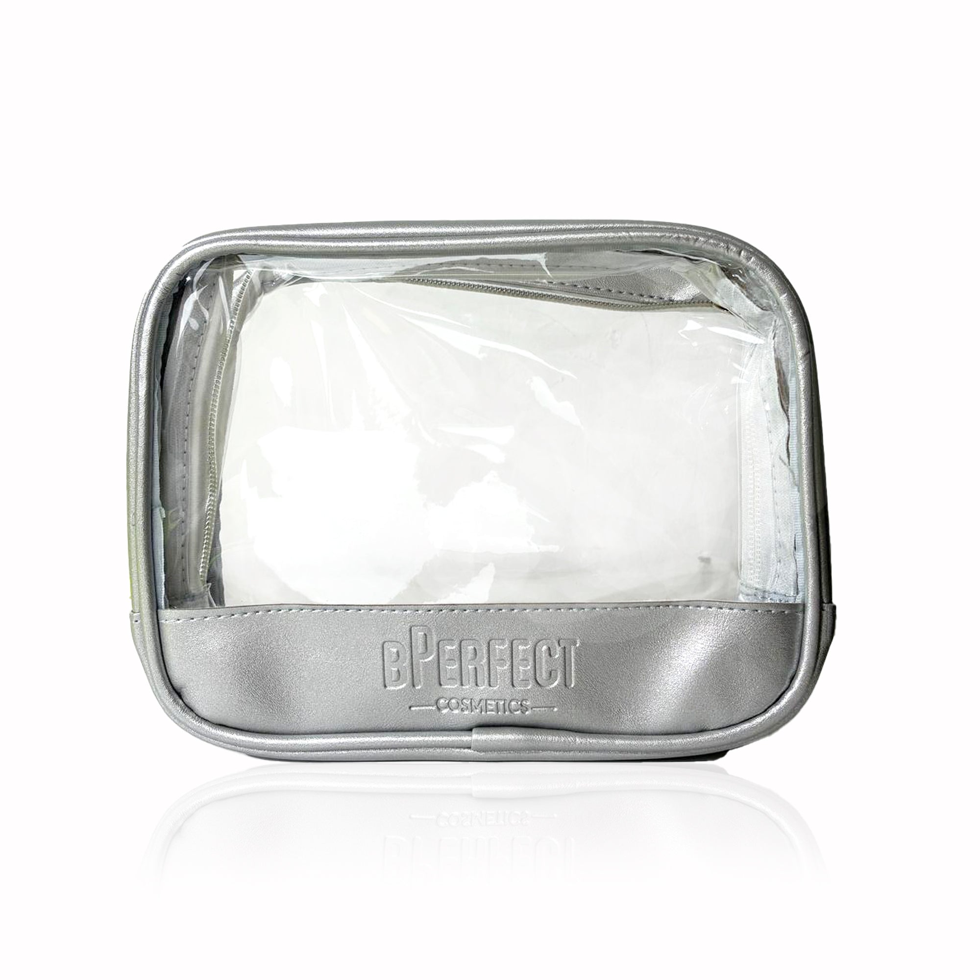 Be Perfect trousse maquillage Medium Silver voyage argentée