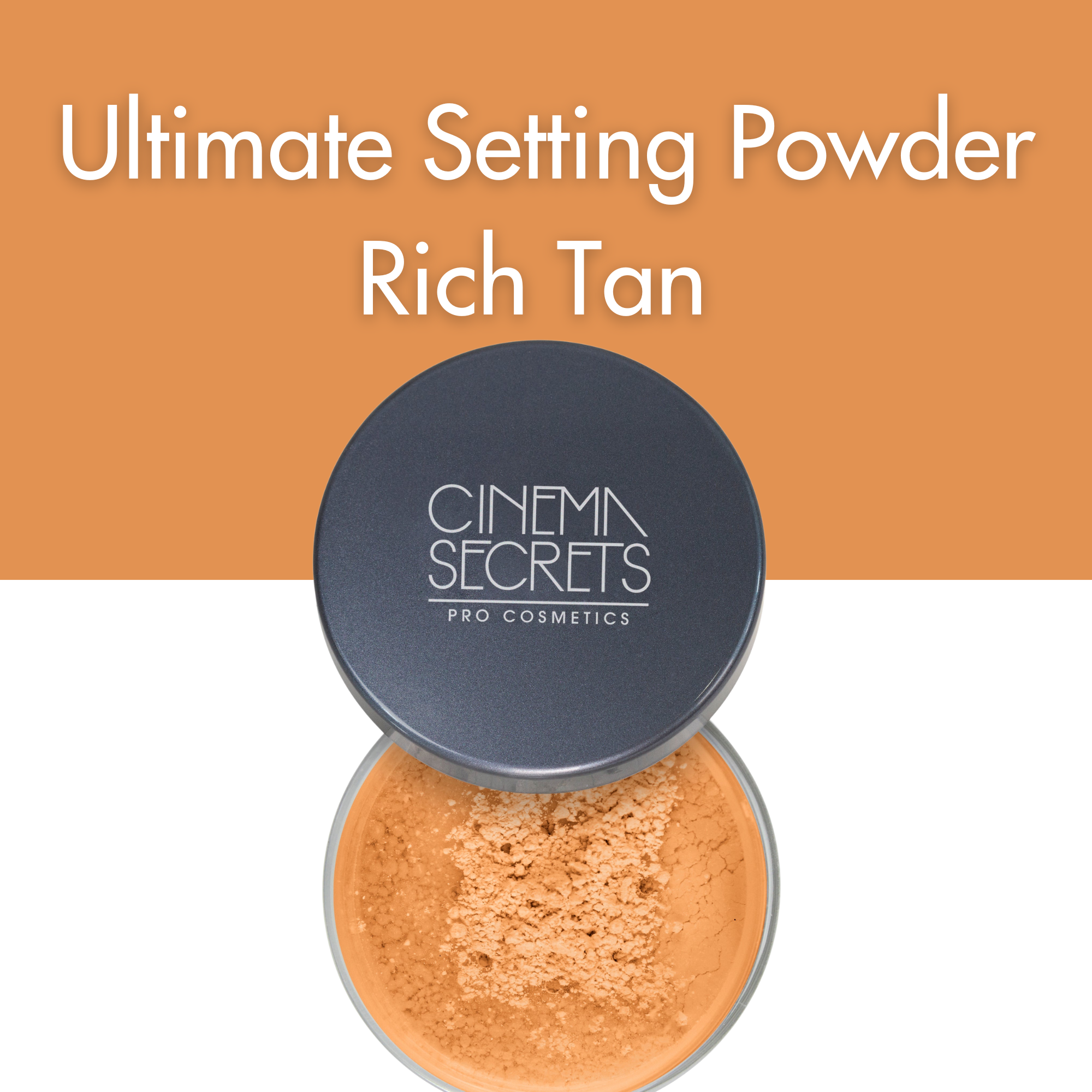 Cinema Secrets Ultralucent poudre libre Rich Tan sans talc