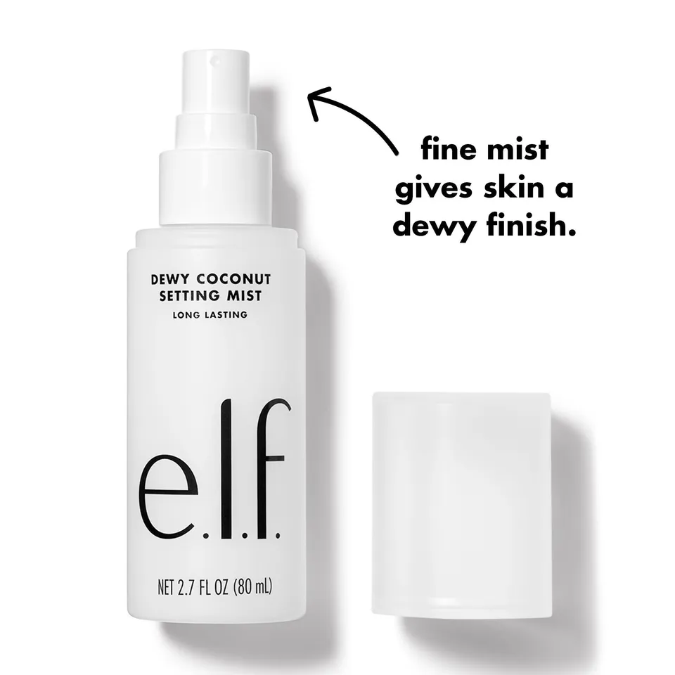 E.L.F. Face Dewy Coconut Setting Mist brume fixatrice coco tenue