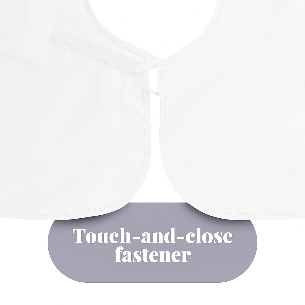 Cinema Secrets Beauty Tools Cape Maquillage Blanche Nylon