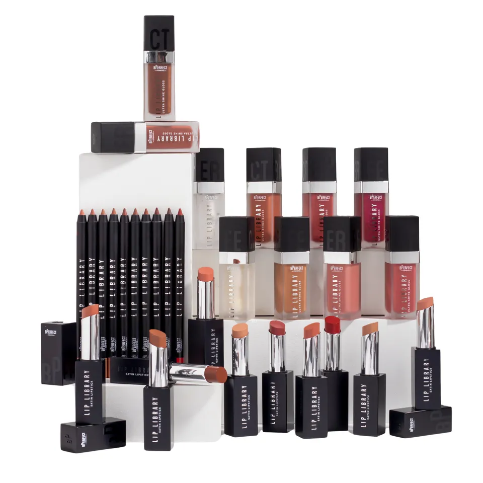 Be Perfect Lip Library coffret lèvres complet 30 pièces nudes