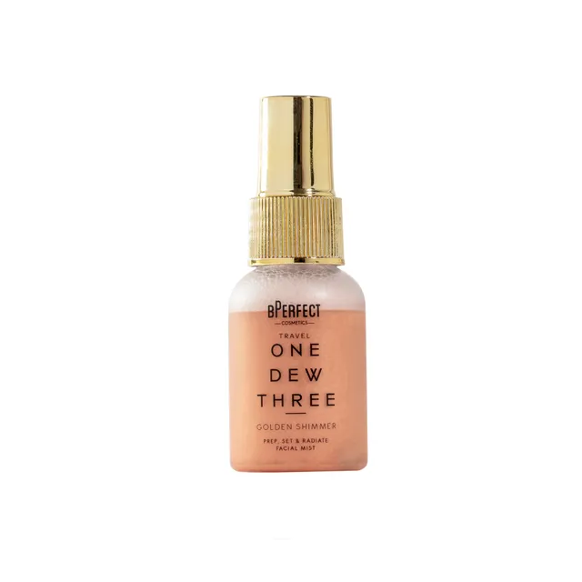 Be Perfect One Dew Three Shimmer Setting Spray fixateur 30 ml