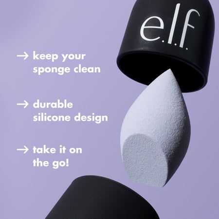 E.L.F. Safe Travels étui éponge maquillage silicone