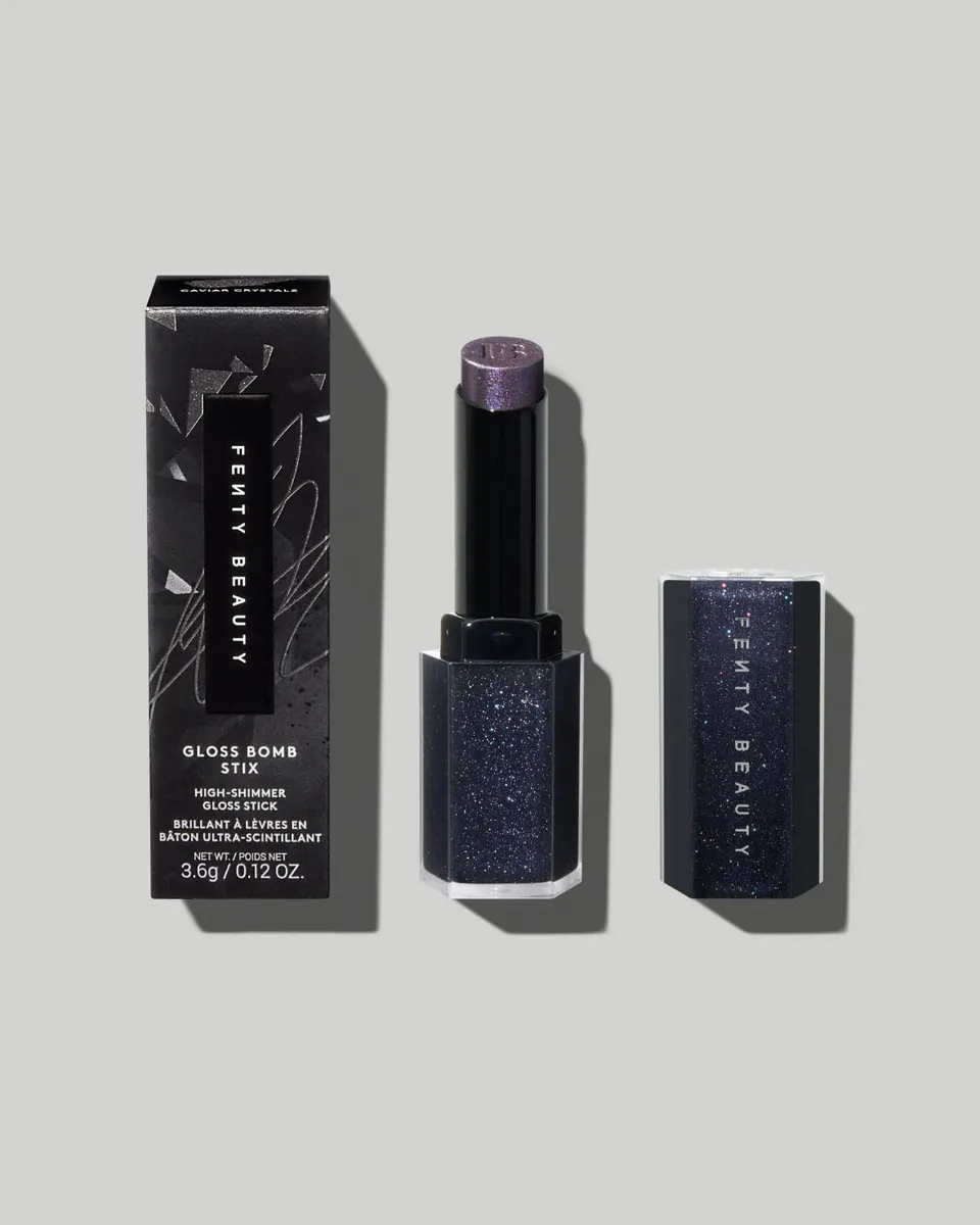 Fenty Beauty Gloss Bomb Stix gloss Caviar Crystalz pailleté 3,6 g