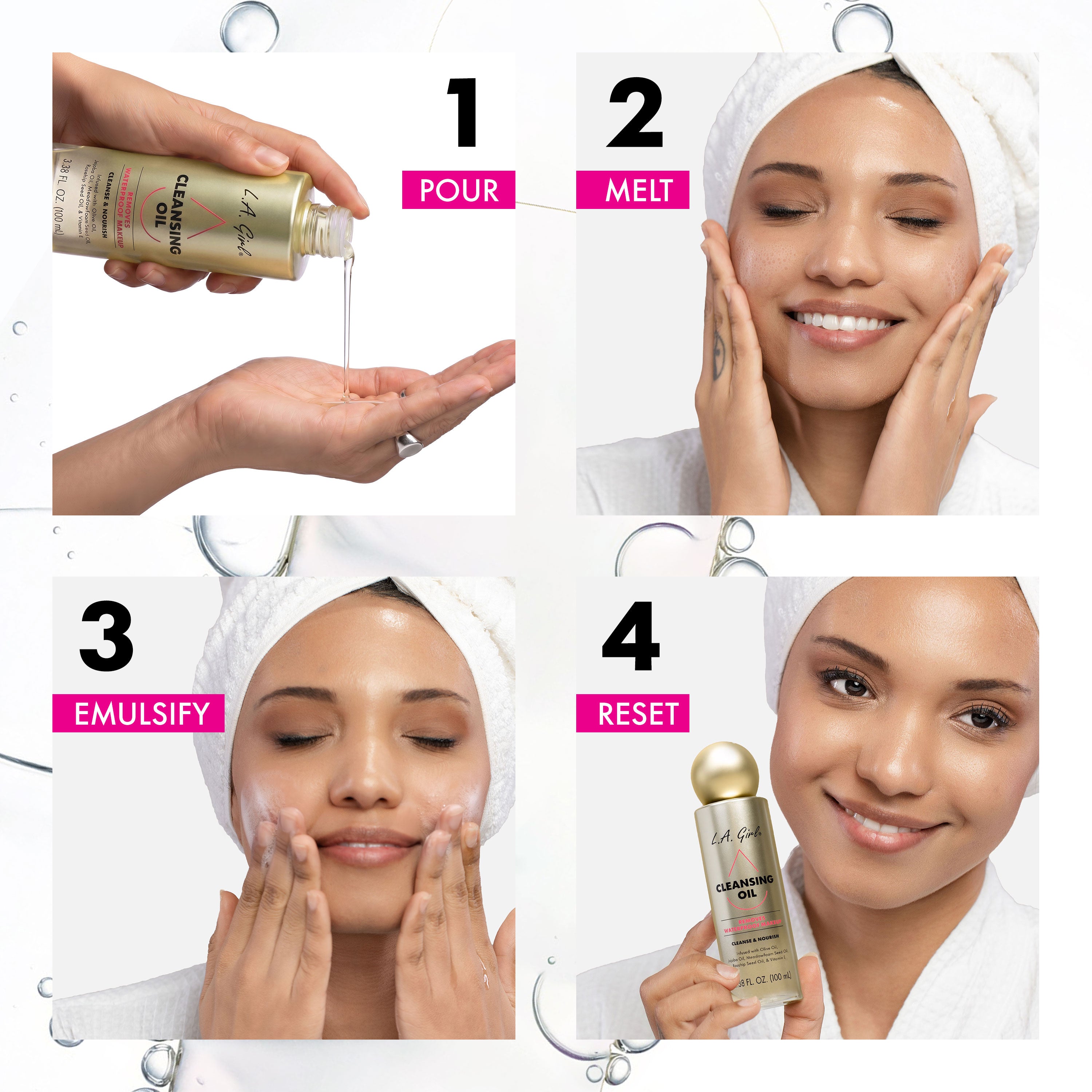 L.A. Girl Makeup Tools Cleansing Oil Huile Démaquillante G20099