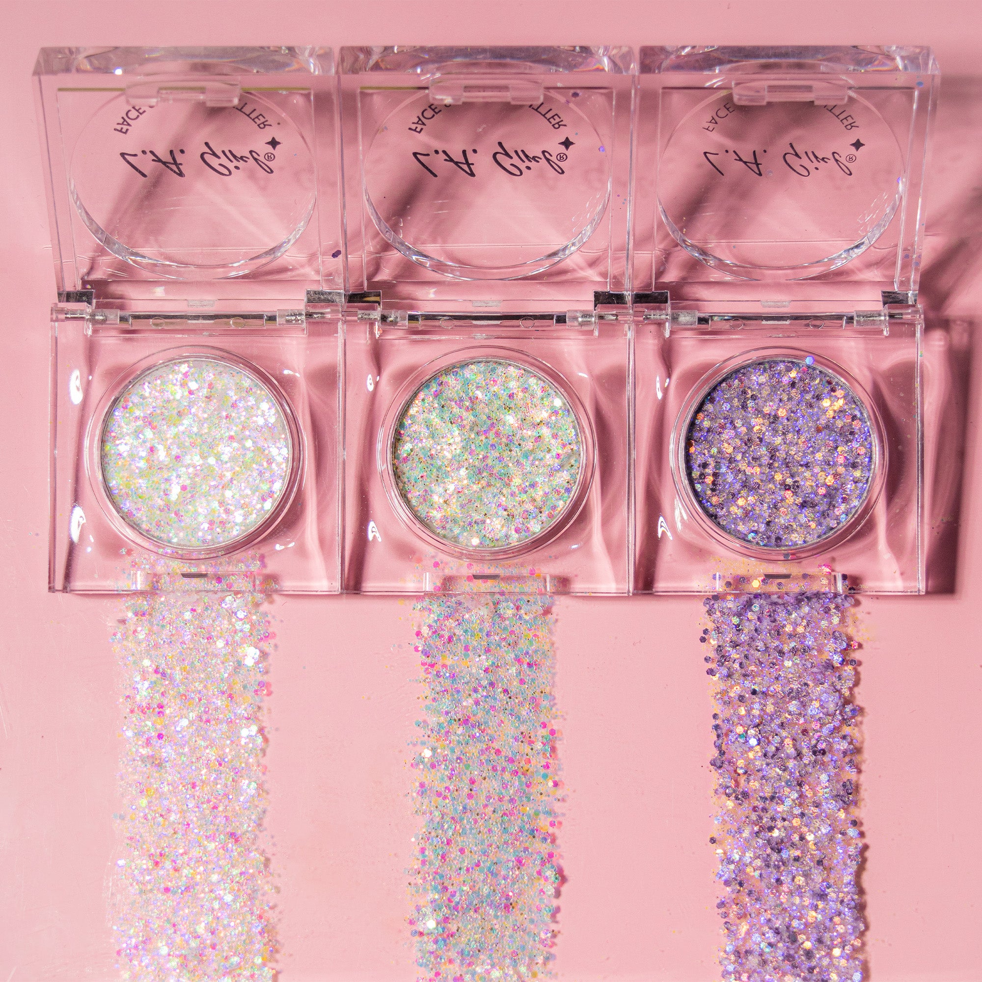 L.A. Girl Kit 3 Paillettes Visage Corps Twinkle Glow